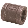 Proplus 1/4 Black Malleable Coupling 45046